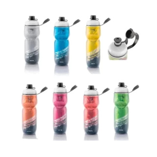 Caramanhola Garrafa Térmica 600ml Bico Ajustável C/ Tampa Ideal P/ Bike, Ginástica e Corrida - Cores em Oferta na Shopee