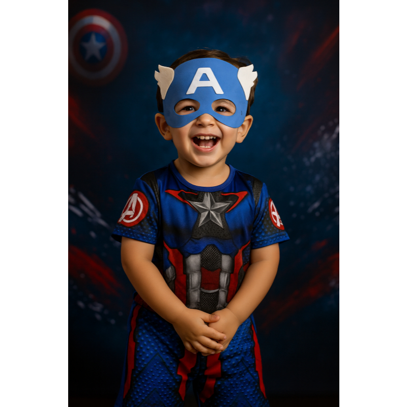 Máscara de Eva Capitão América: Onde Comprar | BuscaProdutos