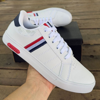 Tênis branco masculino adulto,sapatenis casual leve confortavel lançamento2025 em Oferta na Shopee