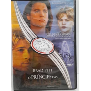 dvd supermix o principe das sombras / Gilbert Grape Aprendiz de um sonhador - johnny depp - brad pitt