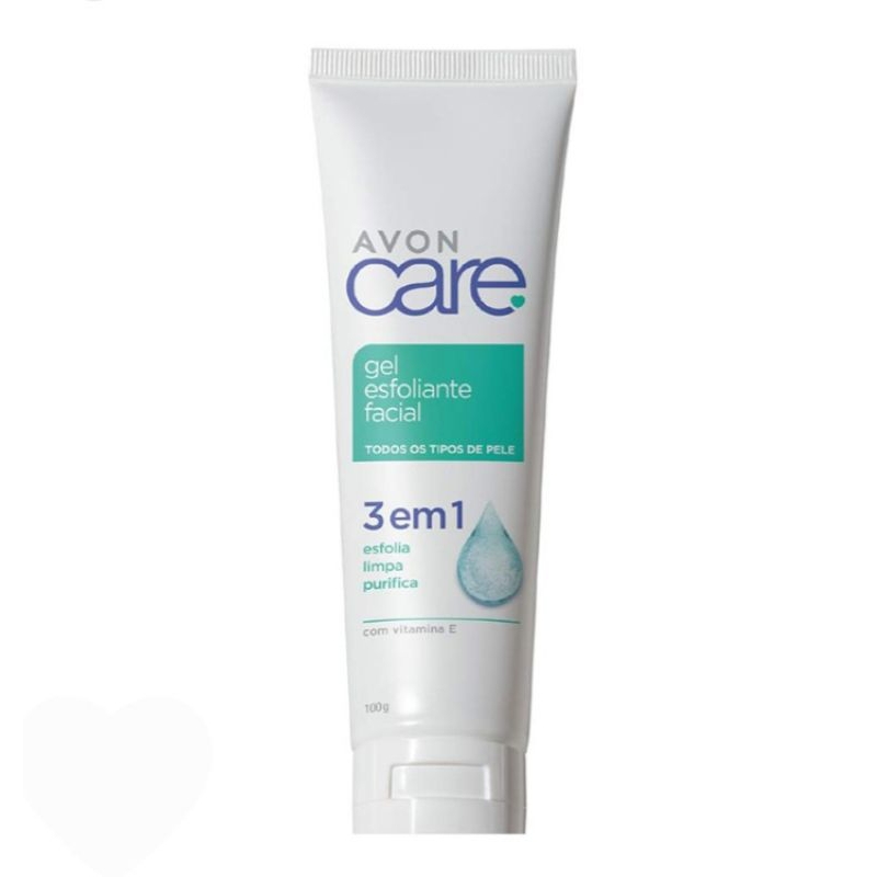 Avon Care Gel Esfoliante Facial 3 em 1 Validade 08 de 2027 Produto Original 100g