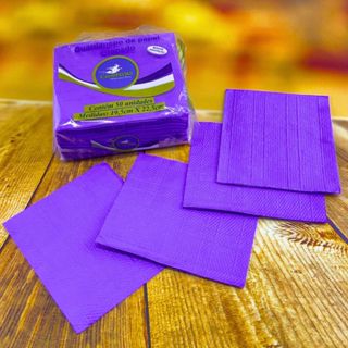 200 GUARDANAPOS ROXO FESTA 19,5 X 22,5 CAMPFESTA em Oferta na Shopee
