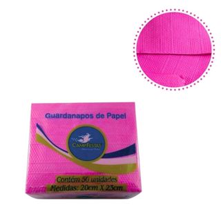 50~300 GUARDANAPOS ROSA FESTA 19,5 X 22,5 CAMPFESTA em Oferta na Shopee