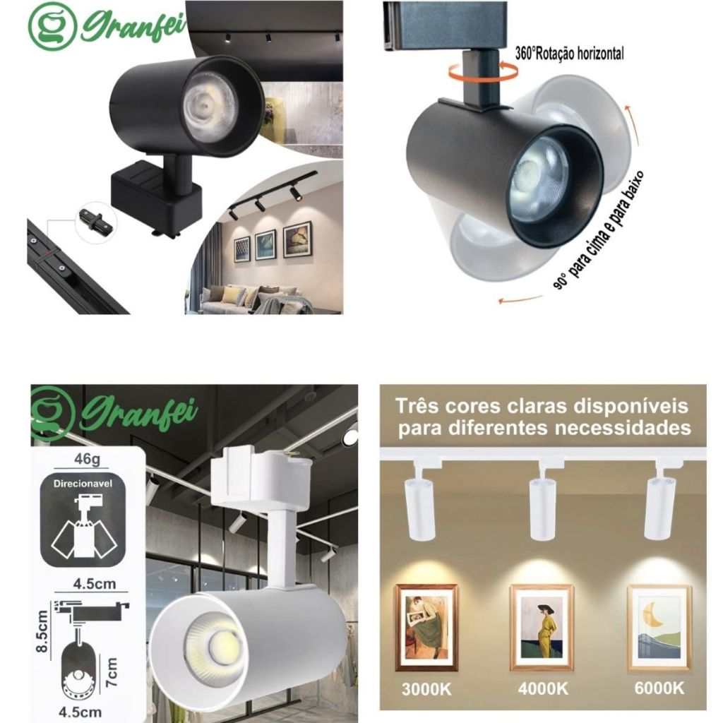 Trilho Spot 1 Metro - Comprar com Melhor Preço em Iluminação