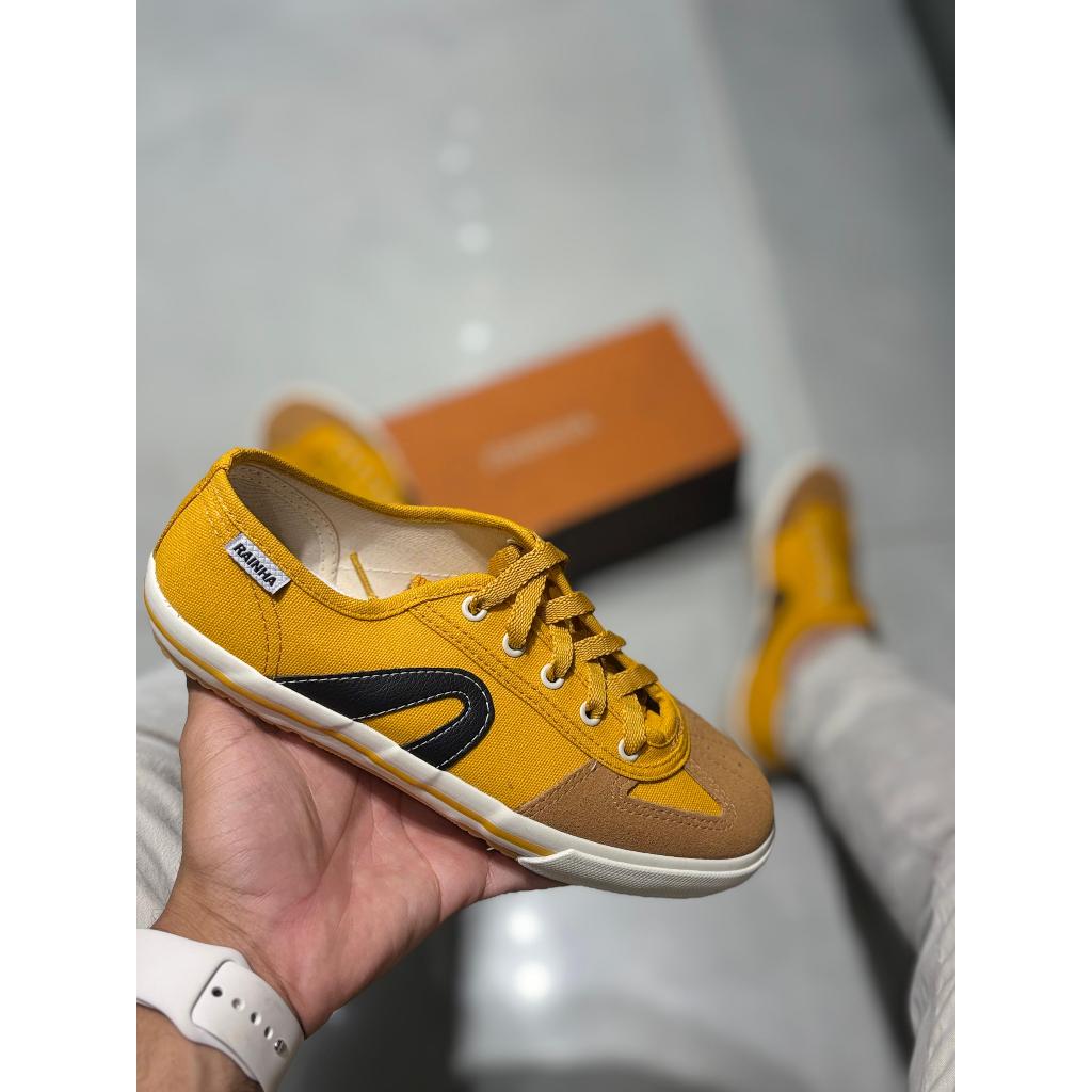 Tênis Amarelo/ Creme Vl 2500 Rainha original Rainha.