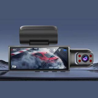 Câmera 1080P Carro com Lente Giratória, Monitoramento 24h e Detecção de Movimento.XHL_OFFICIAL STORE