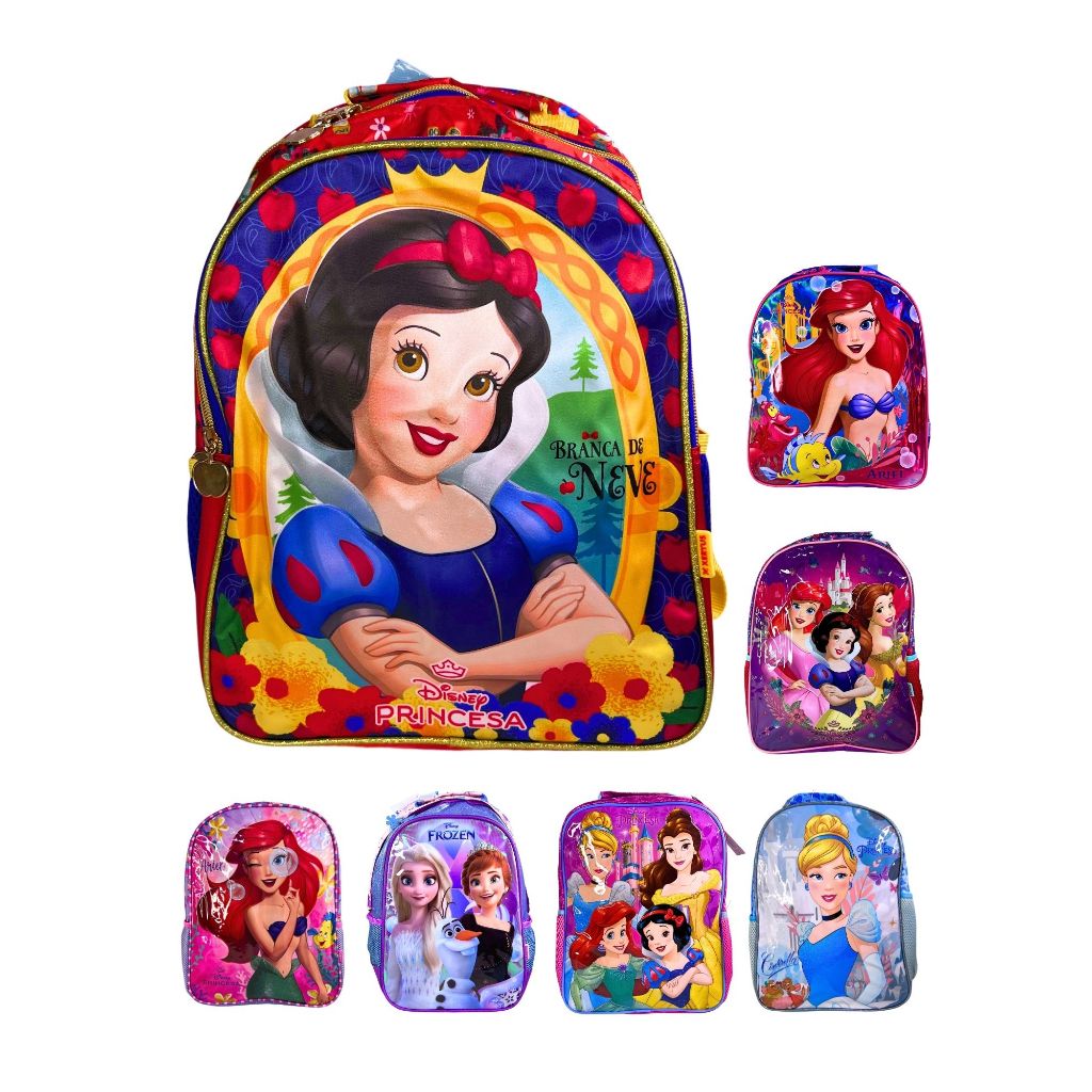 Mochila Princesas Disney Costas: Onde Comprar | BuscaProdutos