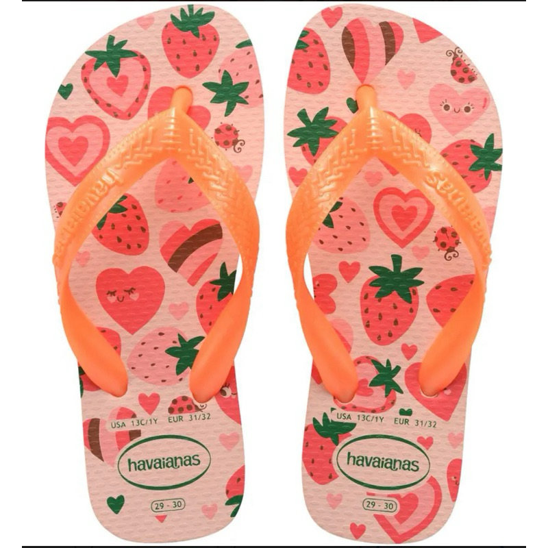 Chinelo Infantil Havaianas Flores em Oferta na Shopee