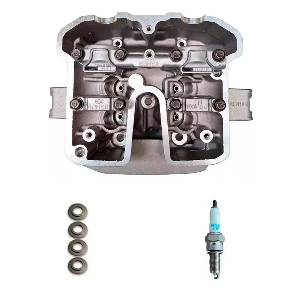 Cabeçote + Assento + Vela Honda Linha 300cc CB XRE 300 Original Vela Fina 2009 a 2023