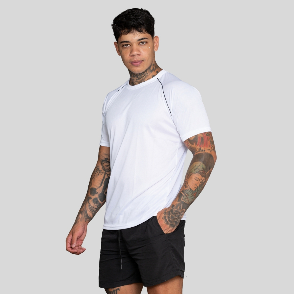 Camisa Masculina DRYFIT Várias Cores Para Academia Exercícios Futebol Exercicios Físicos