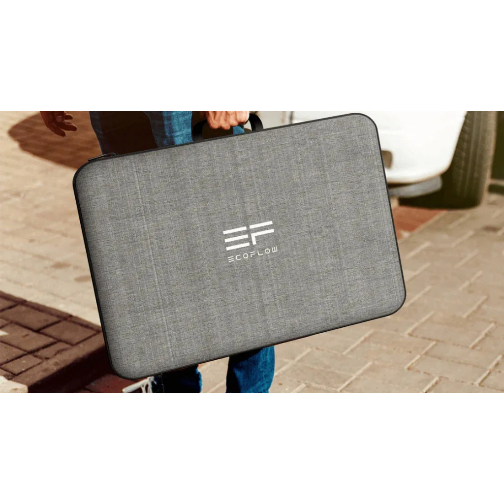Detalhes do Placa Solar Fotovoltaica Portatil EcoFlow 220W Painel de Energia Solar
