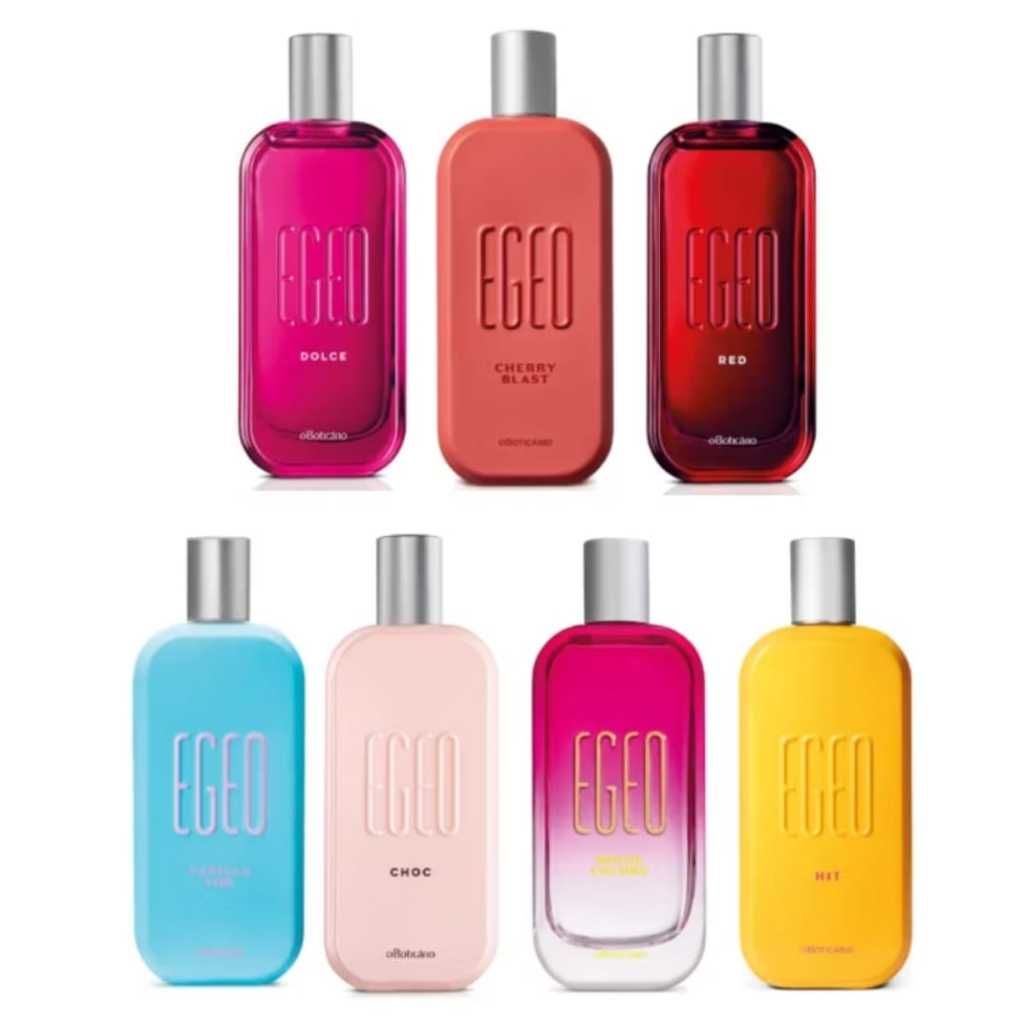 Desodorante Colônia Egeo 90ml O Boticário(CHOC/DOLCE/CHOC HIGH)