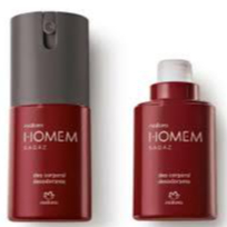 Desodorante Corporal Natura homem sagaz masculino inteiro e Refil aromas faça sua escolha.