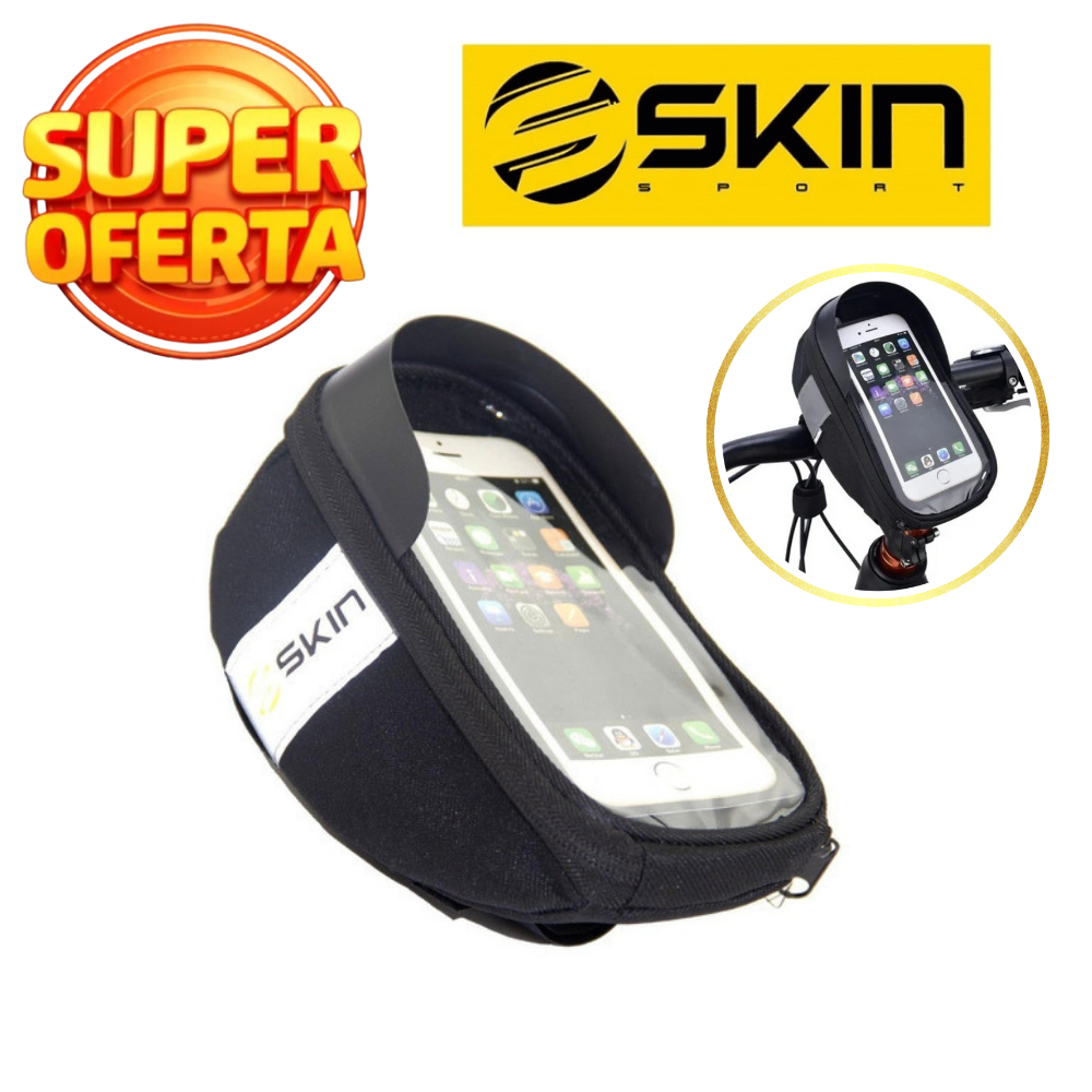 Bolsa Celular Smartphone Touch De Mesa Bike Skin Sport em Oferta na Shopee