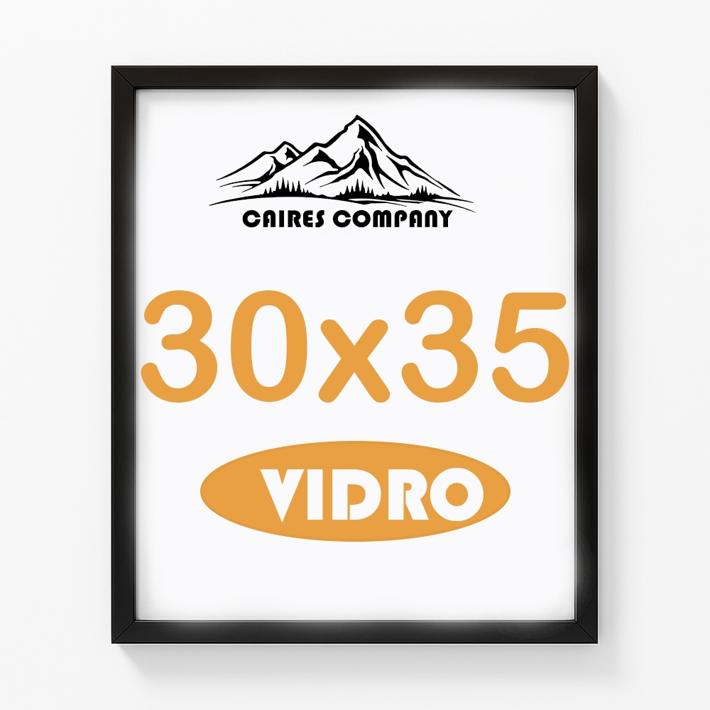 Moldura 35x30 Vidro Para Foto Certficado 30x35
