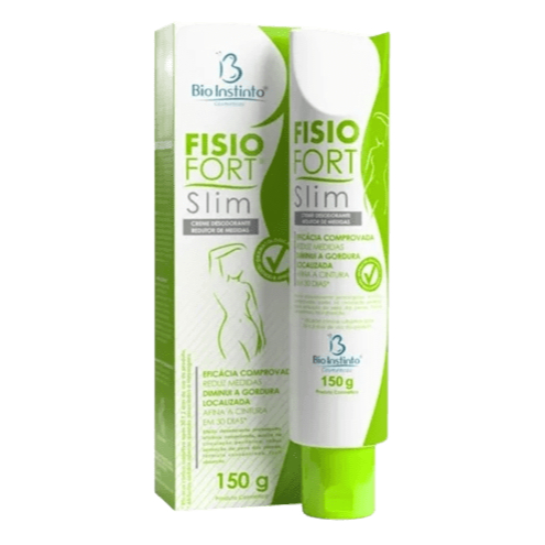 Redutor de Medidas Fisiofort Slim Creme Desodorante Bio Instinto 150 g em Oferta na Shopee