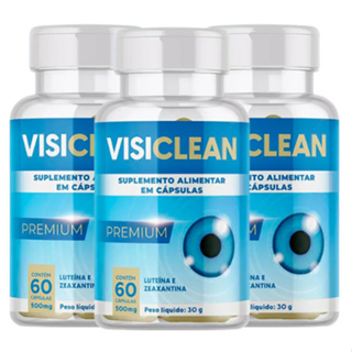KIT 3 VISICLEAN 180 Cápsulas - AUXÍLIO NA VISÃO!! ENVIO IMEDIATO em Oferta na Shopee
