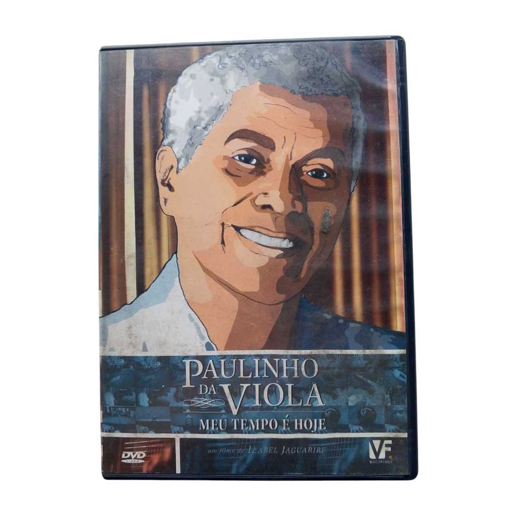 DVD Paulinho da Viola Meu empo é Hoje Usado e Revisado