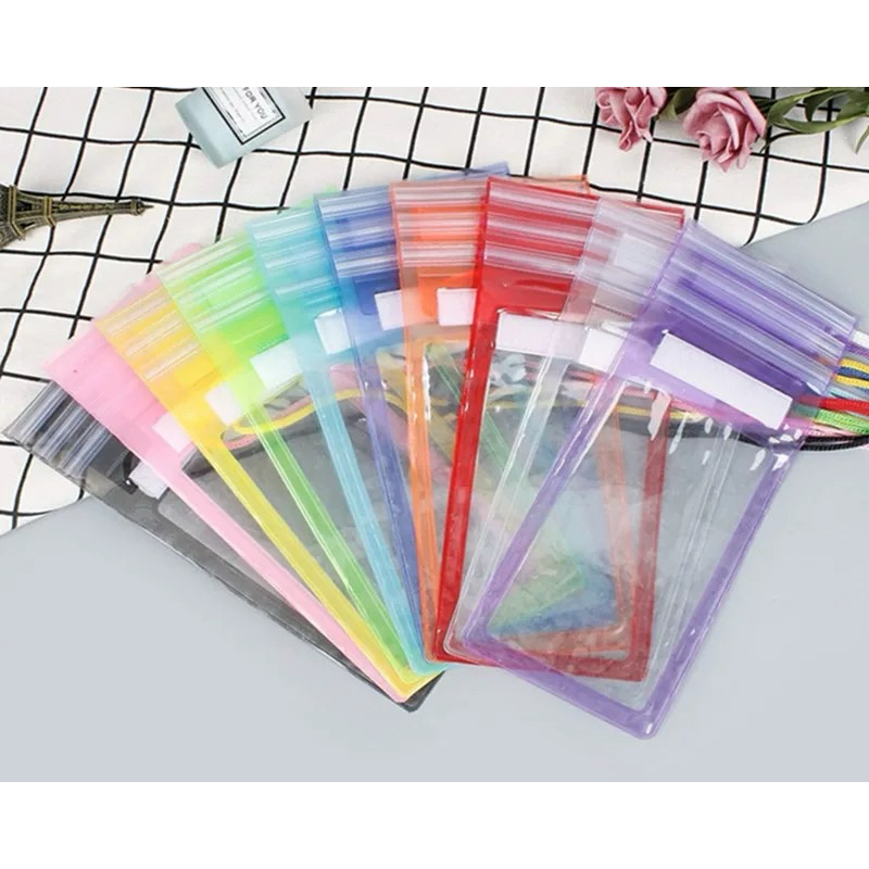 Capa Bolsa Protetora Impermeável Transparente Para Celular Universal