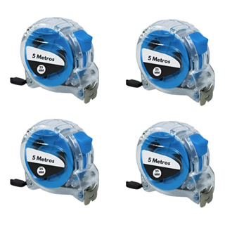 Kit 4 Trena Anti Impacto 5 Metros Mm E Pol Largura Fita 25mm em Oferta na Shopee