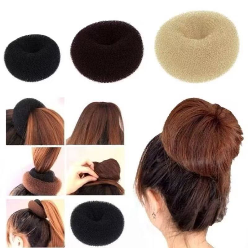 Esponja Rosquinha Acessorio Para Fazer Coque No Cabelo