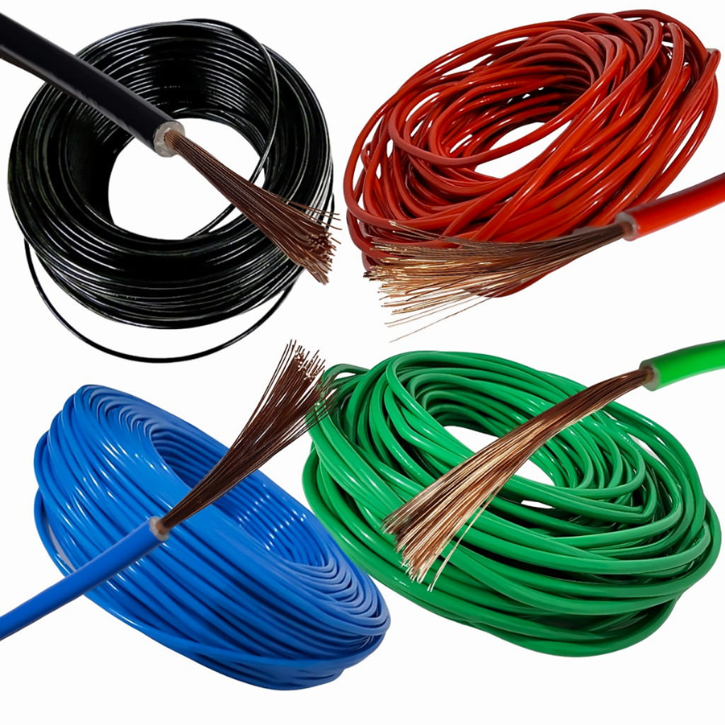 Cabo Flexivel Rolo 10mm - 5 metros - CCA Automix em Oferta na Shopee