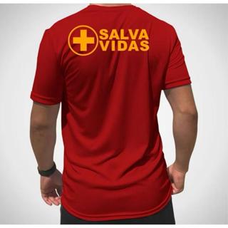 camiseta salva vidas entrega imediata cores diversas p n g camisa algodao em Oferta na Shopee
