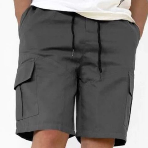 short cargo curto  com bolsos ACIMA DO JOELHO 1 em Oferta na Shopee