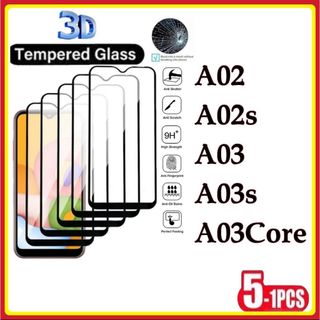 Película de Vidro Temperado 3D Samsung A01Core A02 A02s A03 A03s A03core