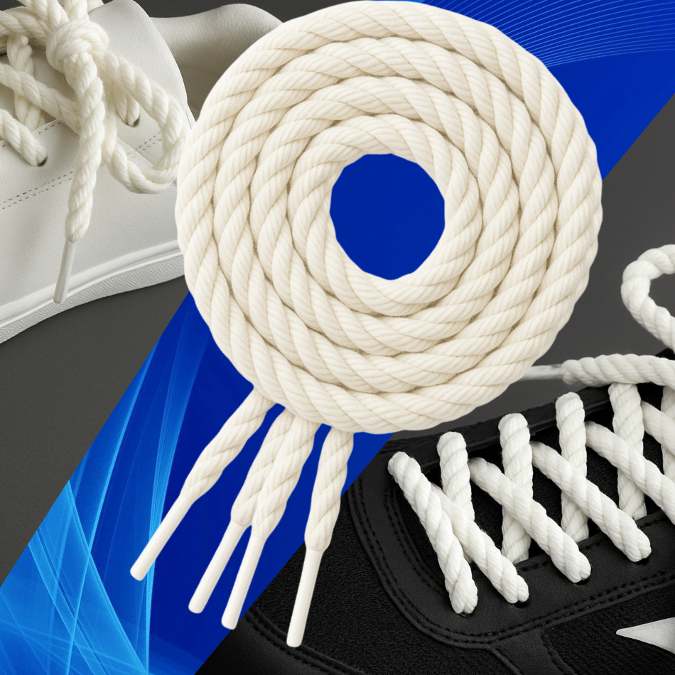 Kit 1/2/3 Pares Cadarço Franciscano  São Francisco Premium Branco Estilo Único para Calçados