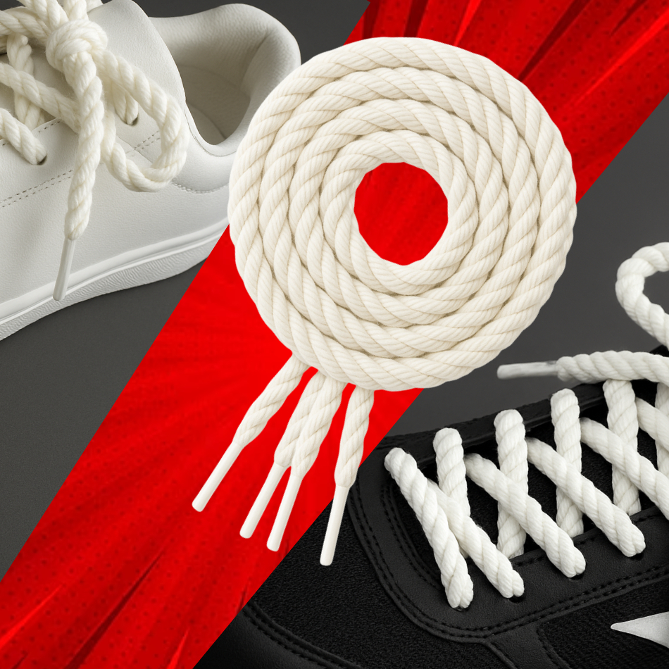 Kit 1/2/3 Cadarço Franciscano  São Francisco Premium Branco Corda Trançado Largo Grosso Unissex