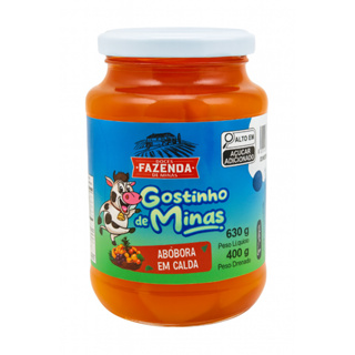 Doce de Abóbora em Calda 630 gramas - Gostinho de MInas em Oferta na Shopee