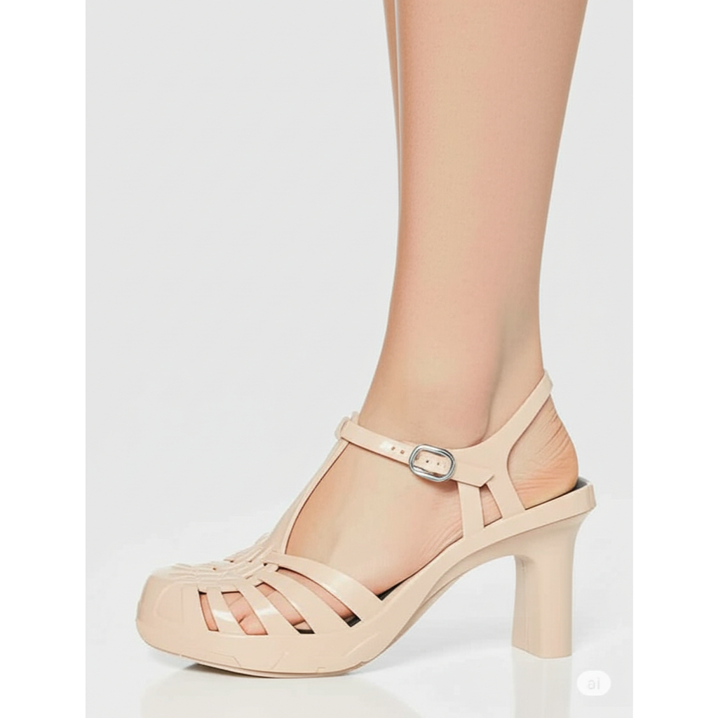 Salto Alto Feminino Sandália Meliss Confortavel Estilo Moderna em Oferta na Shopee