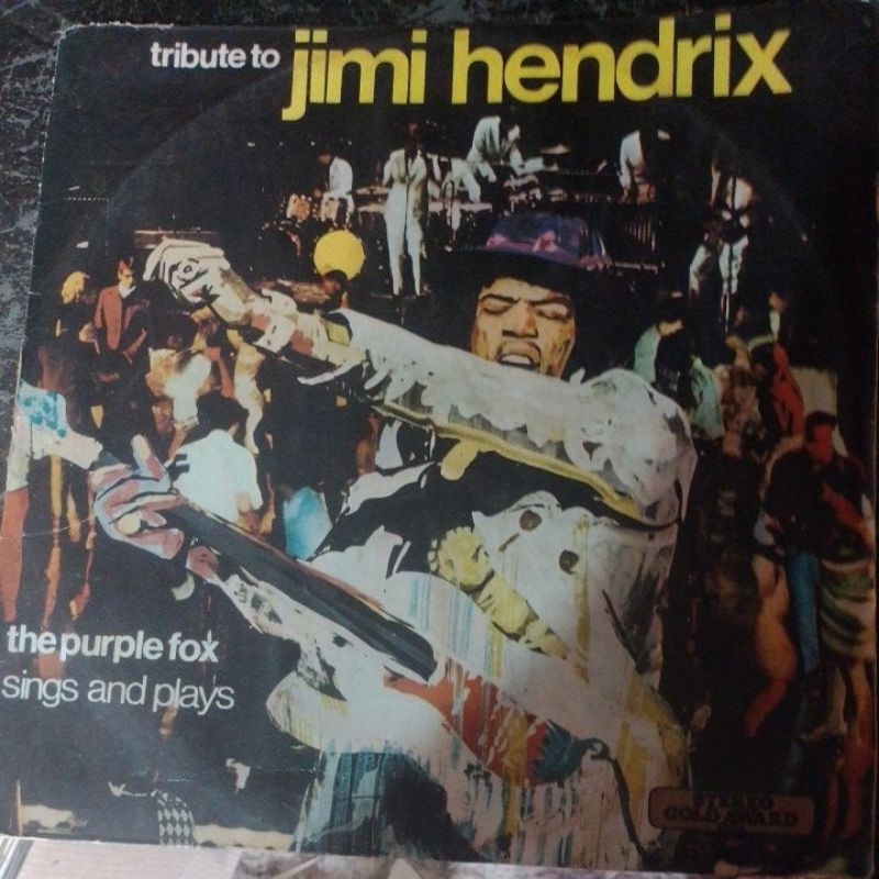 LP - TRIBUTE TO JIMI HENDRIX ( THE PURPLE FOX SINGS AND PLAYS )