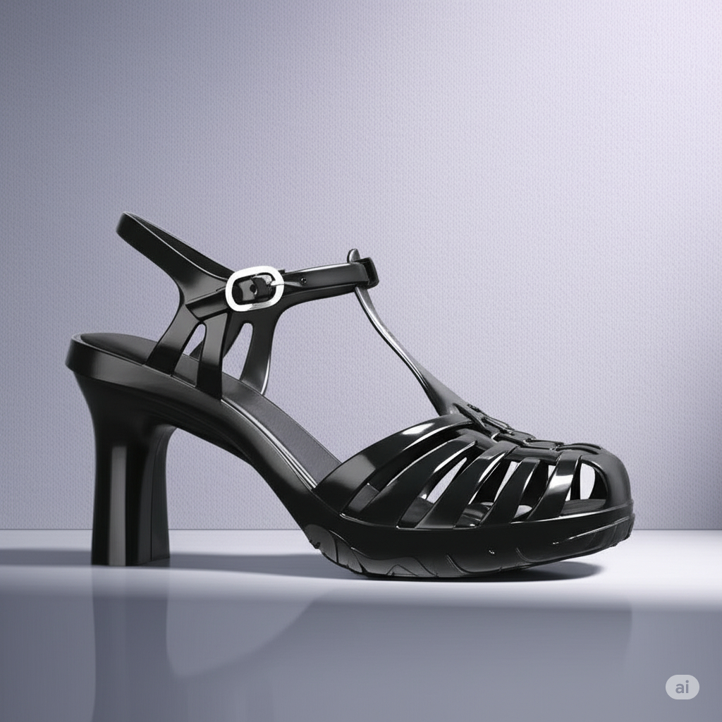 Sandália Feminina Saltinho Vixen Salto Alto Confortavel Elegante em Oferta na Shopee