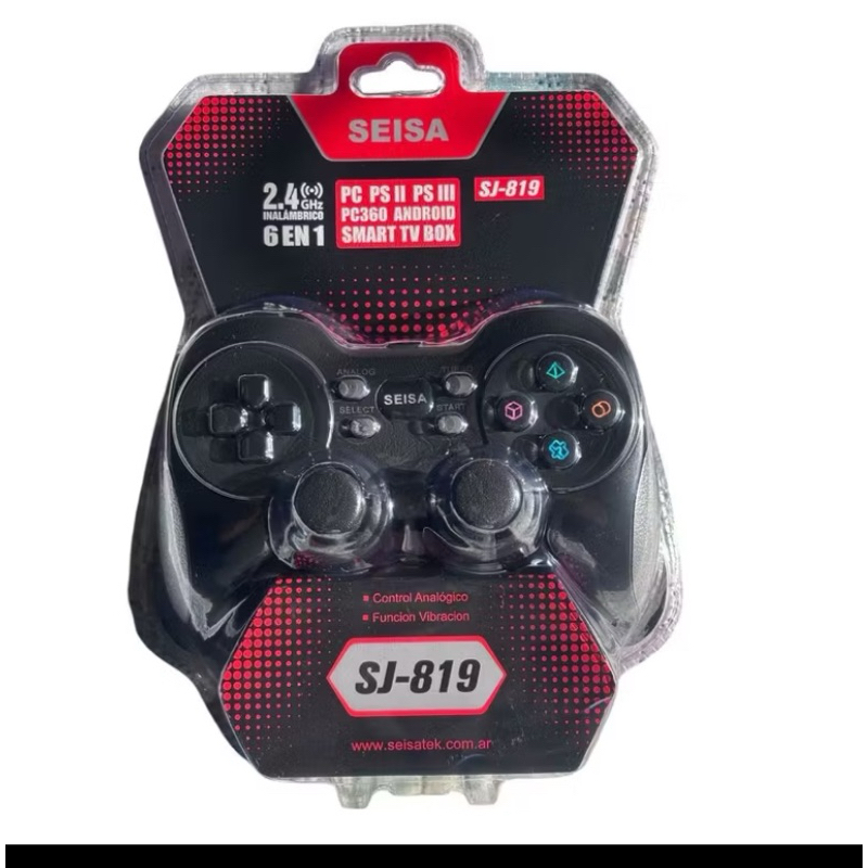 Controle sem fio para PC, Ps3, ps2 Celular Android, Tablete e Box Tv. em Oferta na Shopee