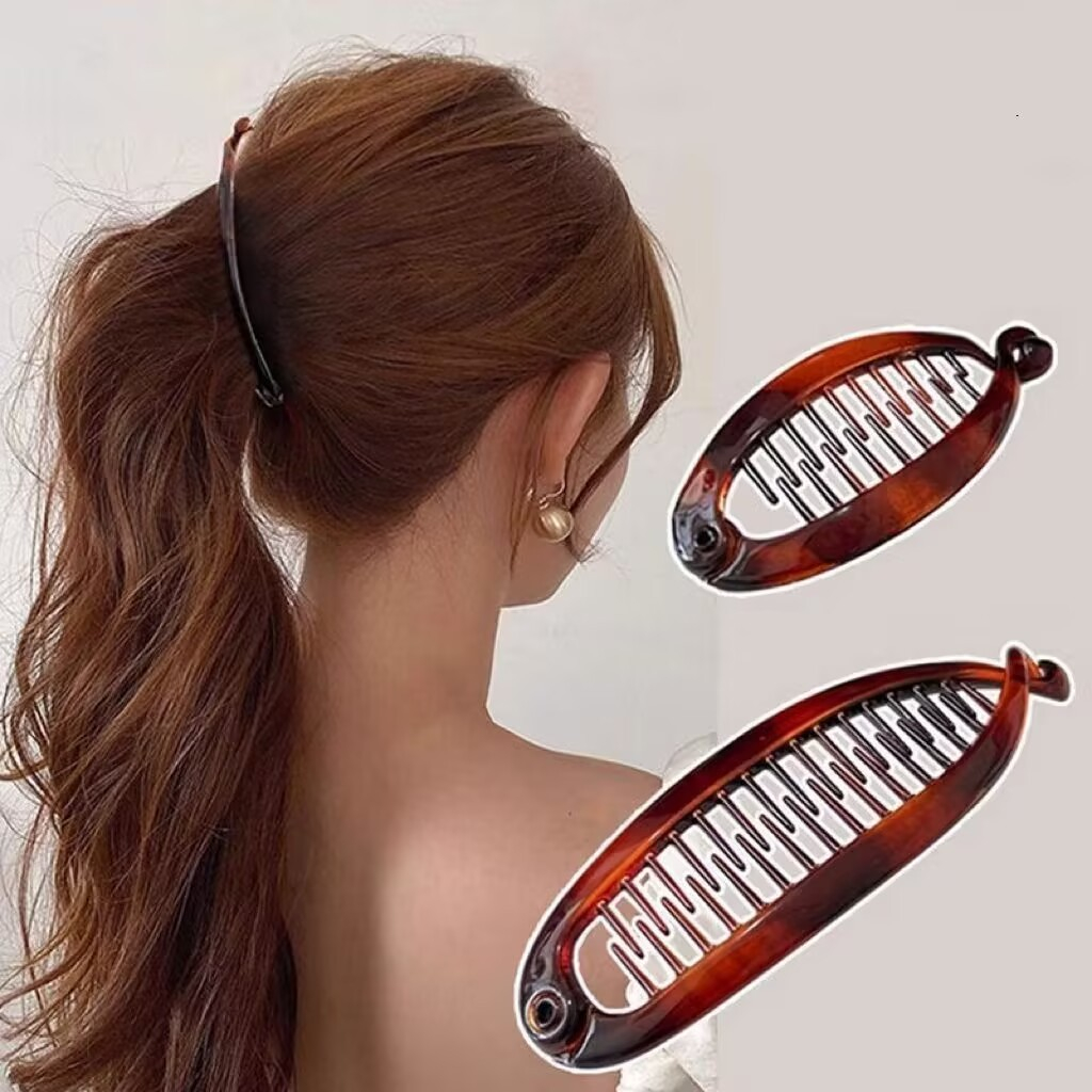 Prendedores de Banana Feminino Clip Rabo de Cavalo/Acessório Meninas em Oferta na Shopee