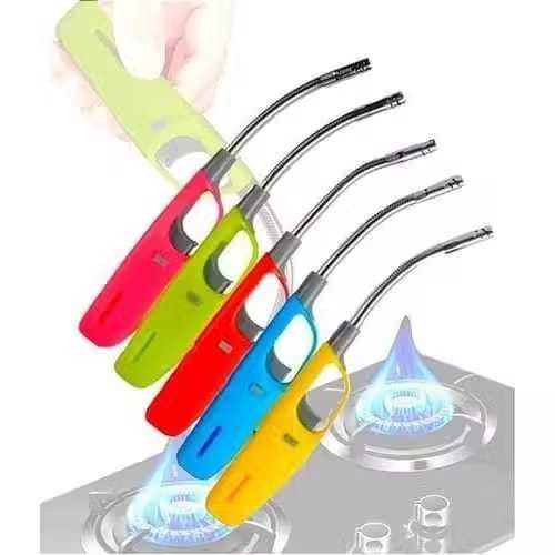 Acendedor de fogão com haste flexível recarregável modelo aleatorio em Oferta na Shopee