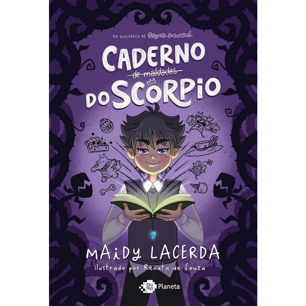 Livro O Caderno de Maldades do Scorpio – Maidy Lacerda