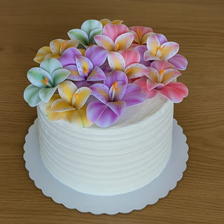 12 Flores de Papel Realistas Astromélia - Decorações para bolos em Oferta na Shopee