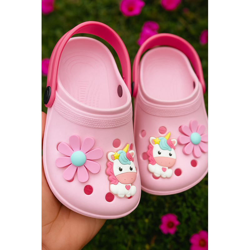 Babuche infantil unicórnio feminino