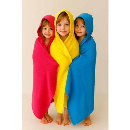 TOALHA BANHO GIGANTE INFANTIL COM CAPUZ BANHÃO FELPUDA-MACIA