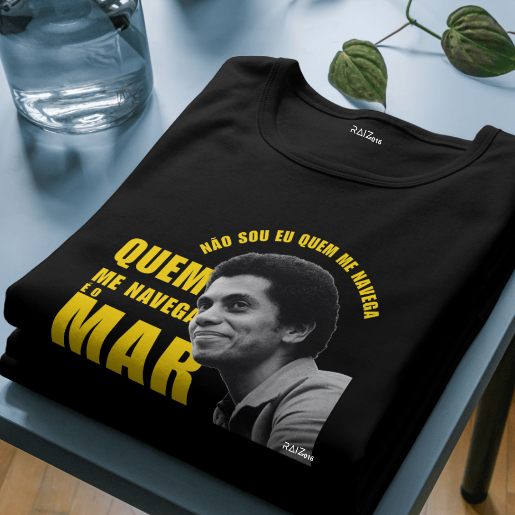 Camiseta Paulinho da Viola | Samba | Poesia | MPB | 100% Algodão