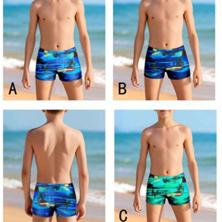 Sunga Box Lisa Coqueiros infantil/juvenil praia/piscina com proteção UV 50+ Pai e Filho em Oferta na Shopee