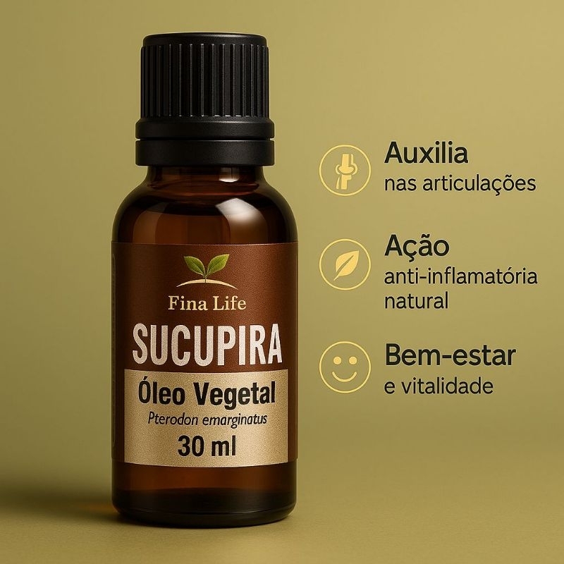 Oleo sucupira 100% puro 30ml prensado a frio DORES ARTICULAÇÕES em Oferta na Shopee