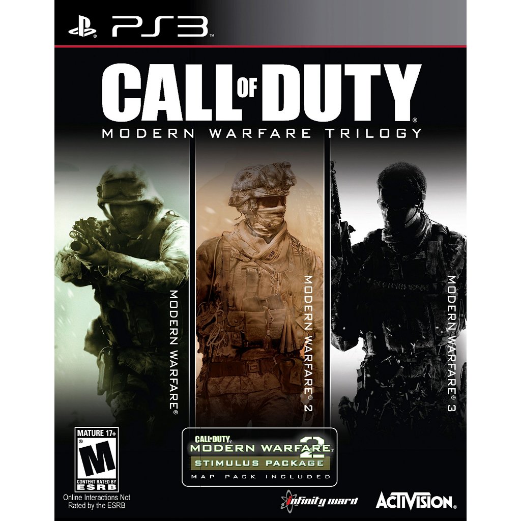 Call Of Duty Trilogia Ps3 Jogue Hoje!