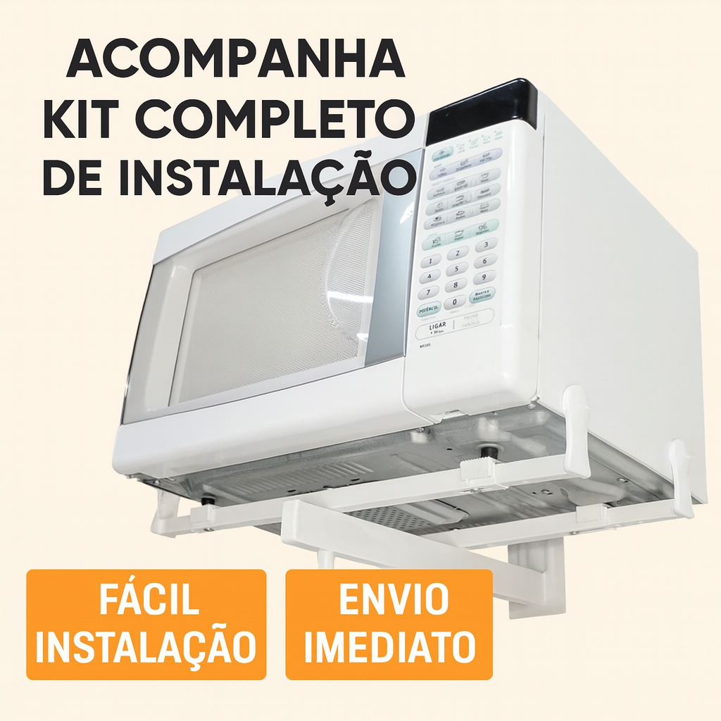 Suporte de Parede Microondas: Onde Comprar | BuscaProdutos