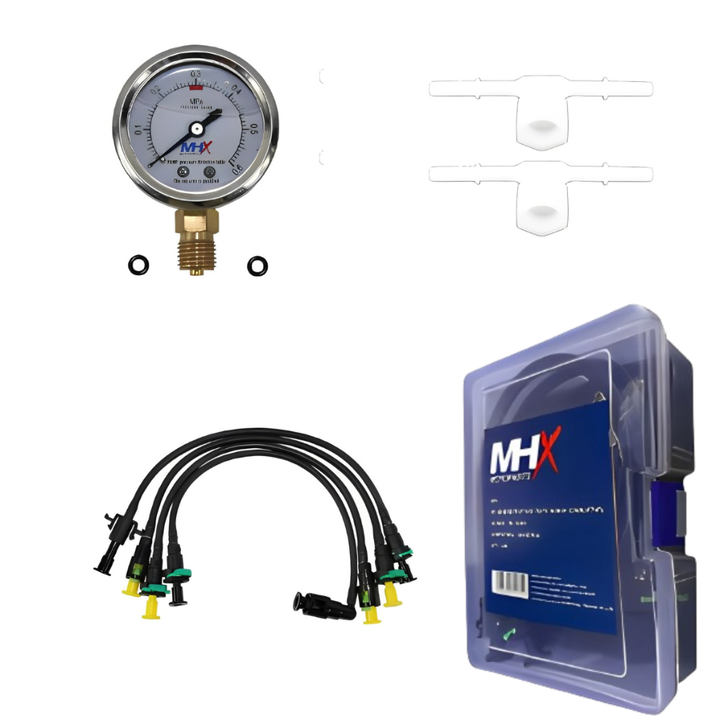 Kit Manometro Teste Bomba Combustível Moto - Alta Qualidade MHX