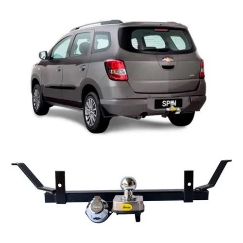 Engate Reboque Fixo Chevrolet Spin LT / LTZ (Exceto Activ) 2013 até 2017 700kg em Oferta na Shopee