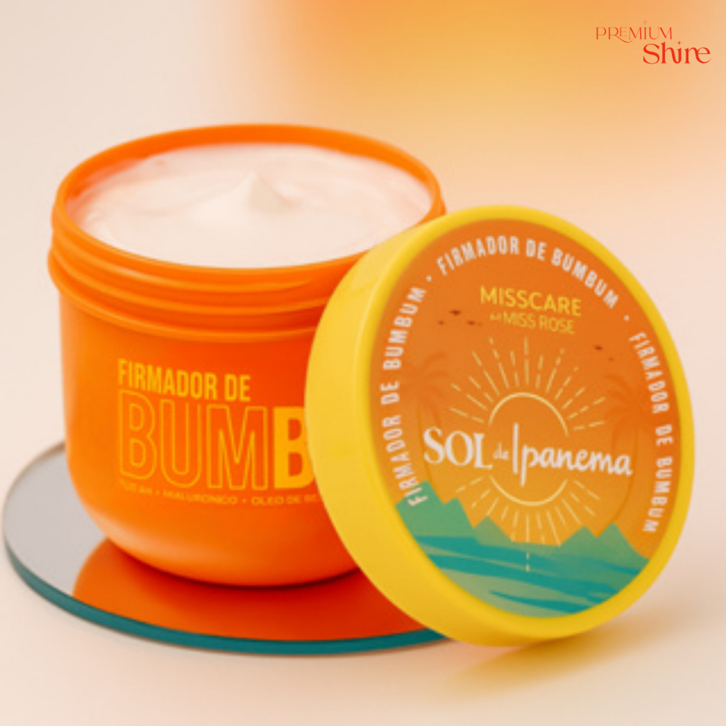 Creme Firmador de Bumbum Miss Rose Sol de Ipanema Esfoliante Corporal Remove Estrias Celulites 200g